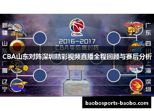 CBA山东对阵深圳精彩视频直播全程回顾与赛后分析